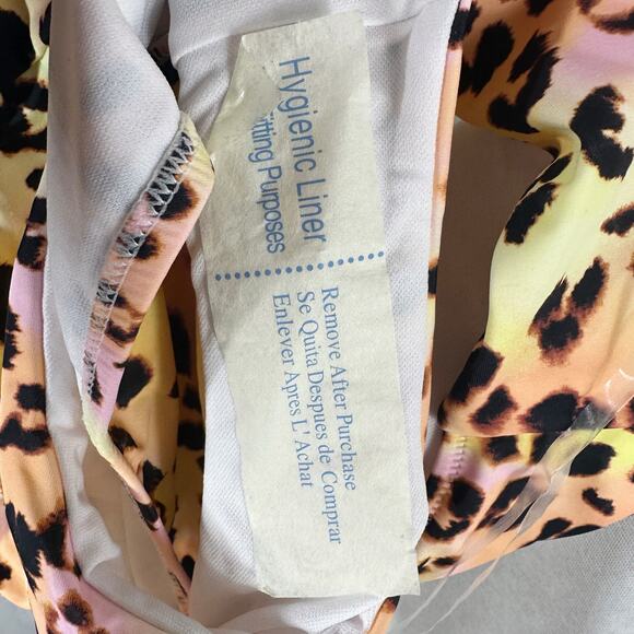 Bar Ill Animal-Print O-Ring Monokini Swimsuit Size Large - Picture 8 of 11